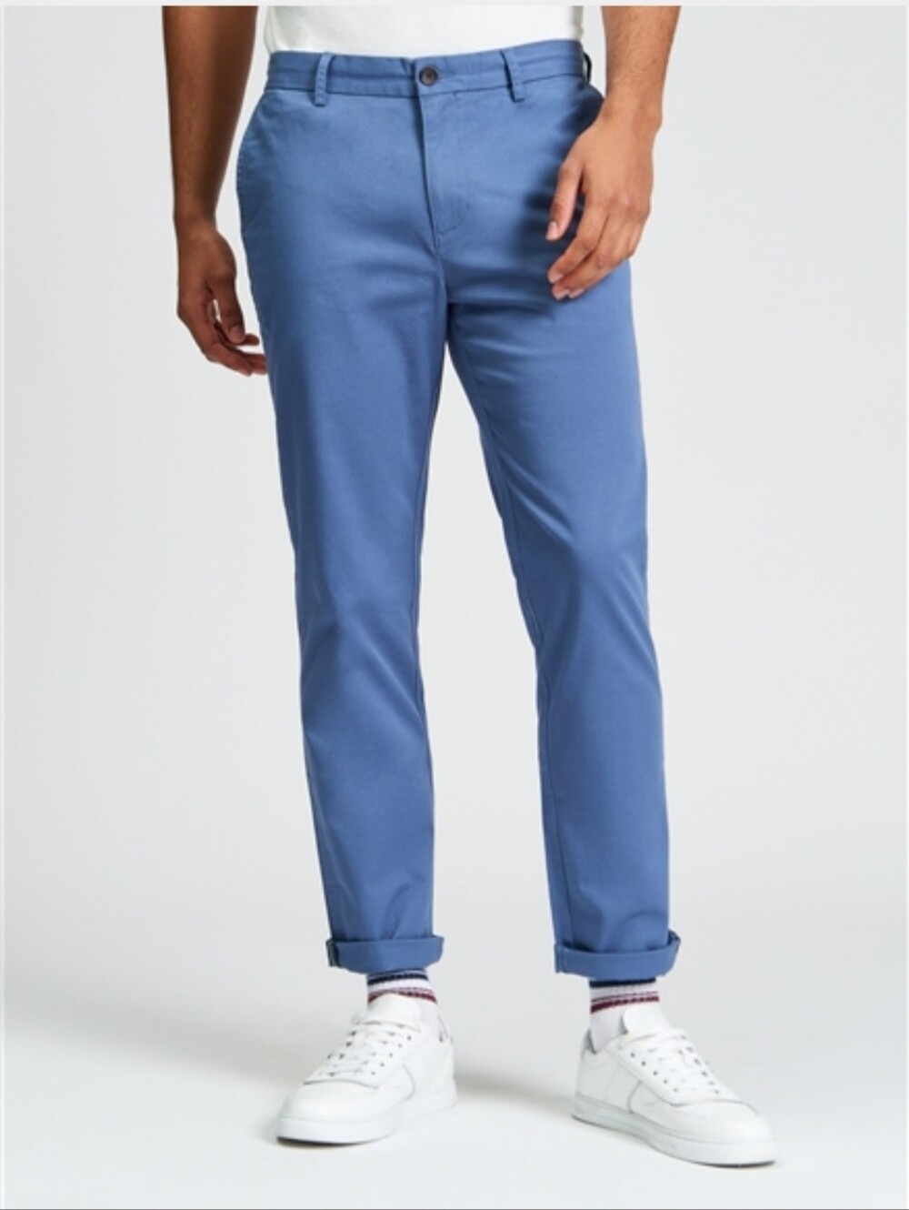Ben Sherman Men's EC1 Chinos Indigo 31 Waist, 32 Length